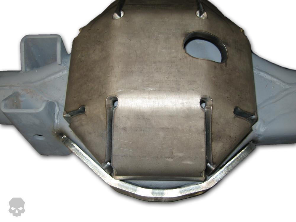 Differential guard / differential armor welded to axle housing