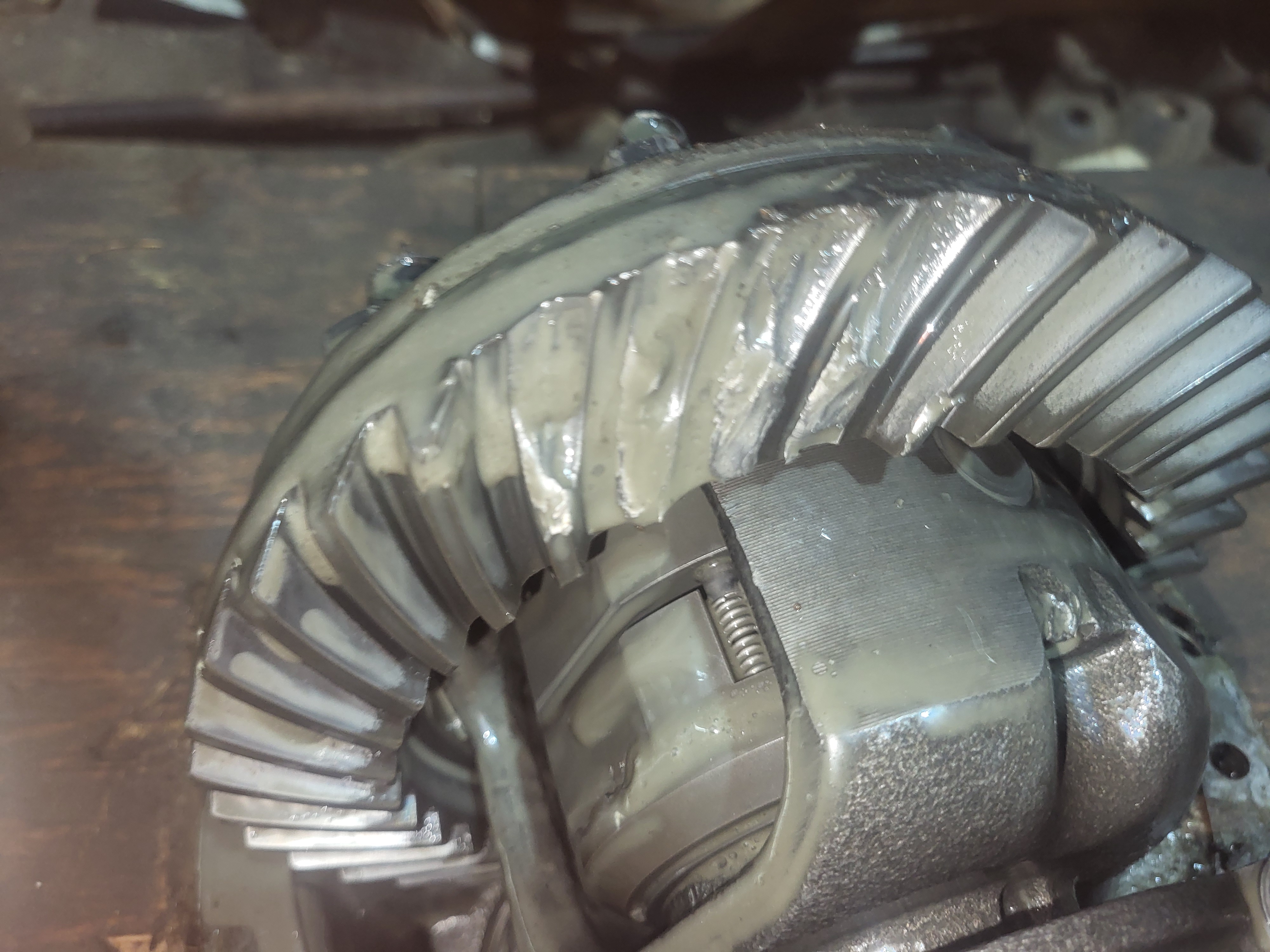 Blown gears / failed ring and pinion